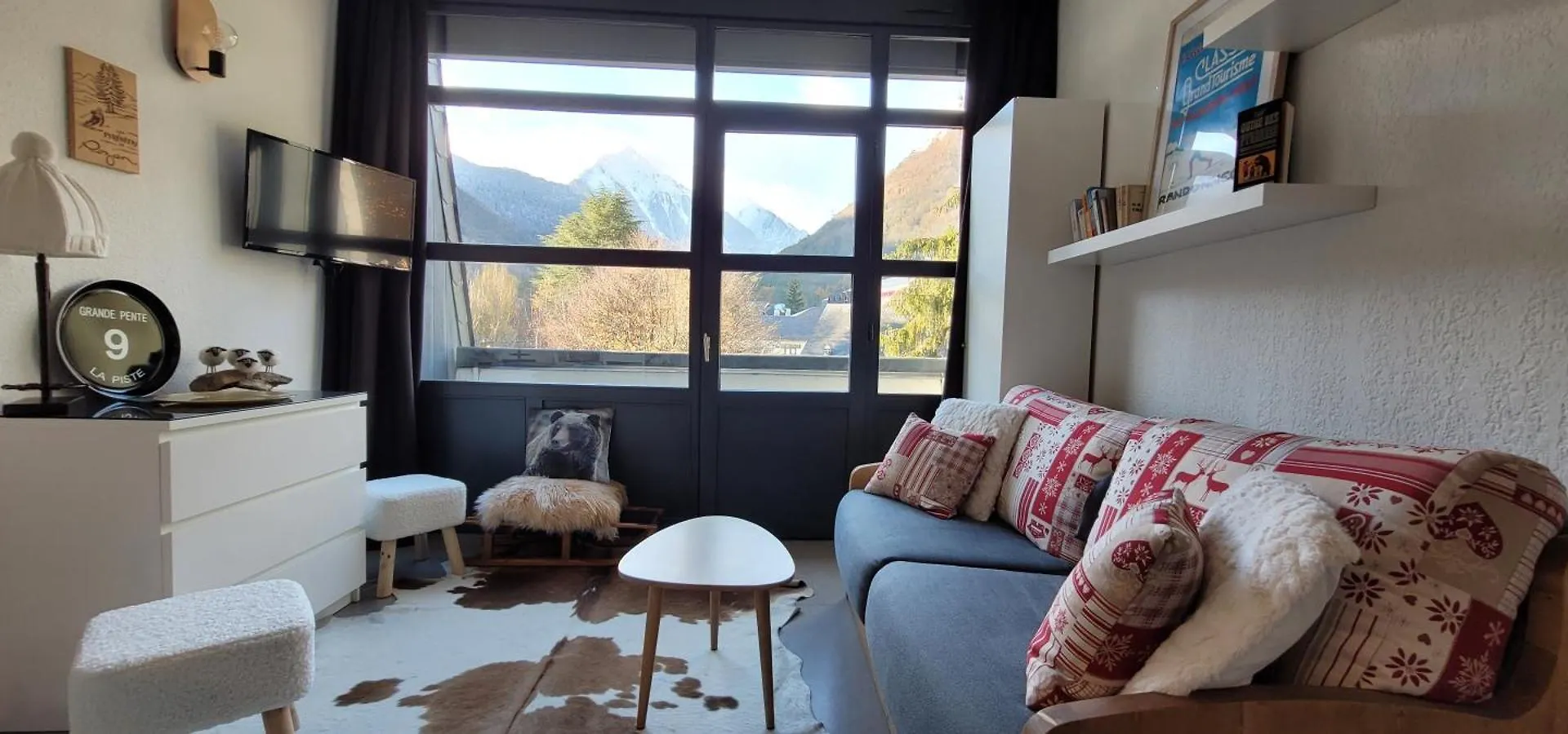 Vue Exceptionnelle T2 Saint Lary Soulan, 4 Personnes location